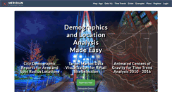 Desktop Screenshot of meridianecon.com
